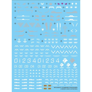 G-Rework CD-H-WM05 Premium Decal for HG Witch From Mercury Dilanza Lauda`S